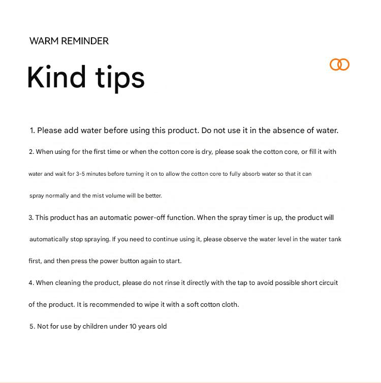 Compact Dual-Nozzle Humidifier with Ambient Light - USB-C Rechargeable, Two Mist Modes(white)